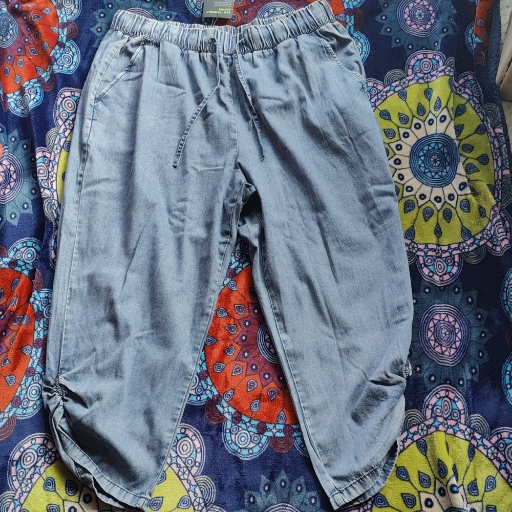 Royalty For Me Denim Style Pants